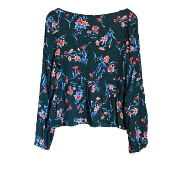 NWT! American eagle long sleeve floral top. Size large - Picture 9 of 9